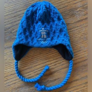 2010 Vancouver Winter Olympics Blue Toque with Tassels